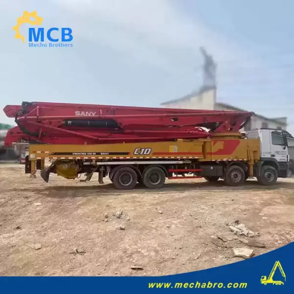№ 240830P564, автобетононасос Sany длиной 62 м, 2019 г. выпуска