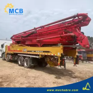 № 240830P564, автобетононасос Sany длиной 62 м, 2019 г. выпуска