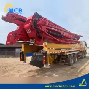 № 240830P564, автобетононасос Sany длиной 62 м, 2019 г. выпуска