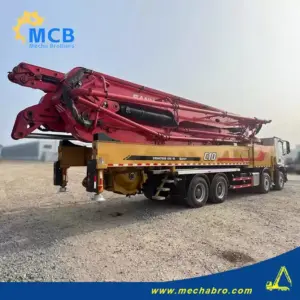 رقم 240904P566، شاحنة مضخة الخرسانة طراز Sany 62m، عام 2021