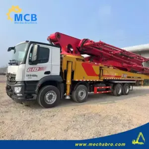 رقم 240904P566، شاحنة مضخة الخرسانة طراز Sany 62m، عام 2021