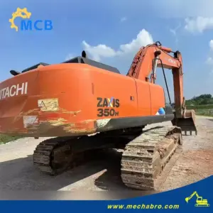 No. 240909E009, 2020 Hitachi 350H-5A Excavator