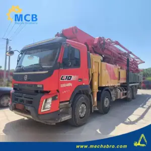 No. 240910P570, 2020 Sany 62m concrete pump truck