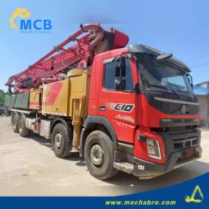 No. 240910P570, 2020 Sany 62m concrete pump truck