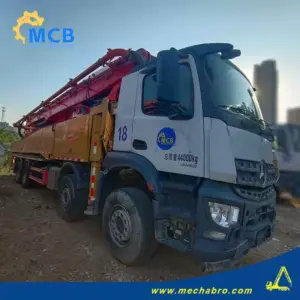 No. 240923P584, 2020 Sany 56m concrete pump truck