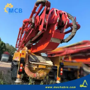 No. 240923P584, 2020 Sany 56m concrete pump truck