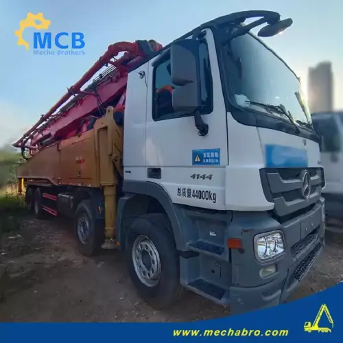 1727681631724807.jpg.webp No. 240923P586, 2019 Sany 56m concrete pump truck