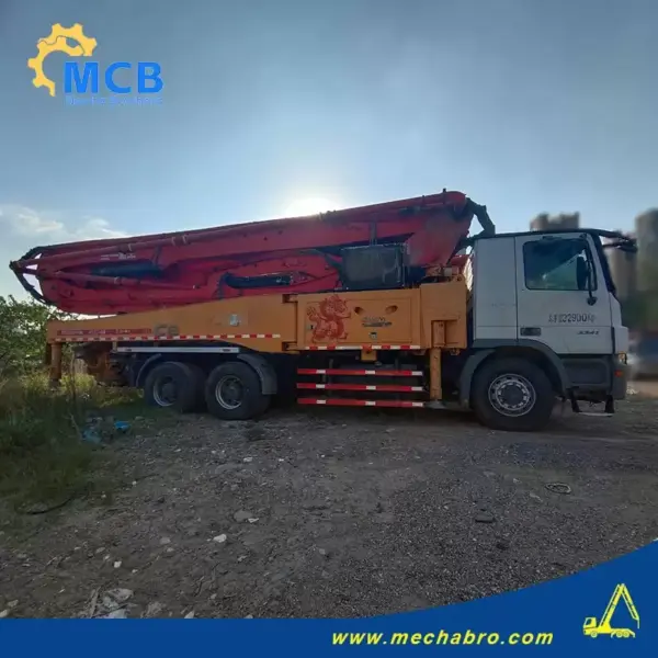 1728528213442091.jpg.webp No. 241009P587, 2013 Sany 47m concrete pump truck