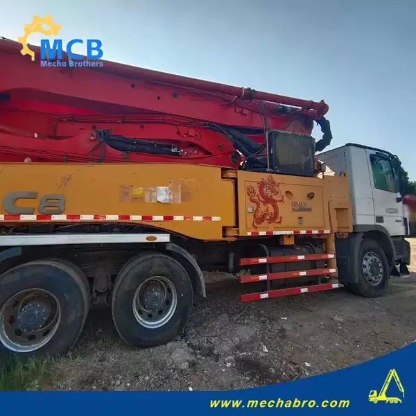 1728528214309492.jpg.webp No. 241009P587, 2013 Sany 47m concrete pump truck