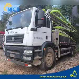 رقم 241101P604، شاحنة ضخ الخرسانة طراز Zoomlion 2022 بطول 38 مترًا