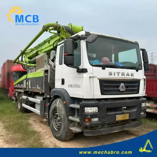 № 241107P608, 2020 Автобетононасос Zoomlion 38м
