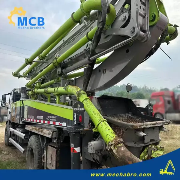 № 241107P608, 2020 Автобетононасос Zoomlion 38м