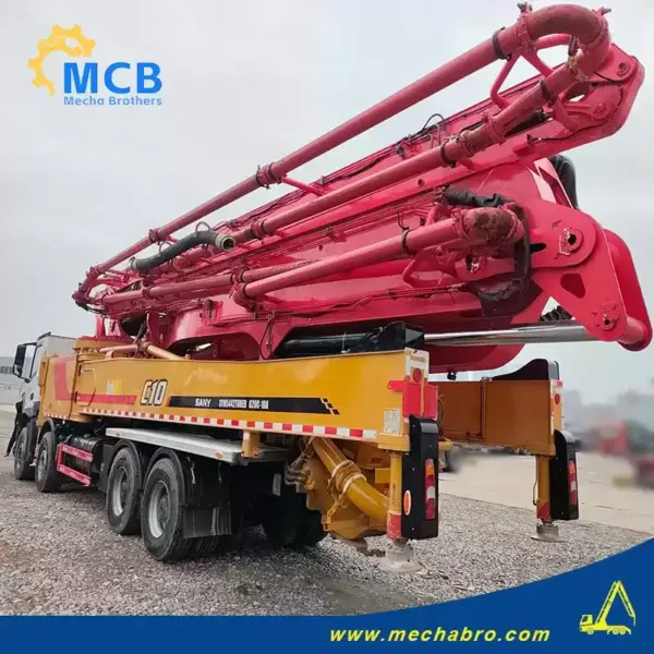 No. 241128P624, 2020 Sany 62m Concrete Pump Truck