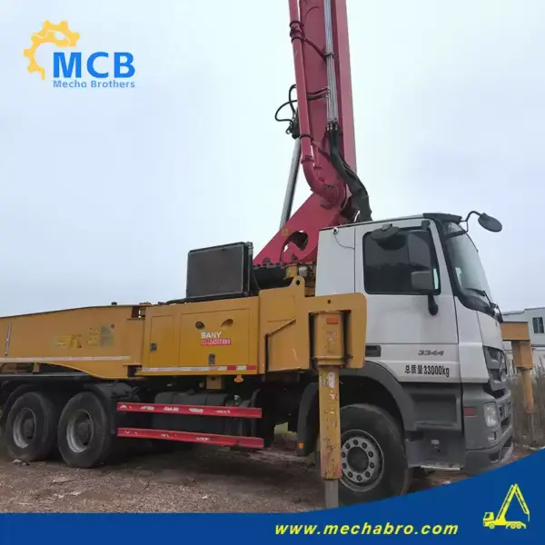 No. 241129P628, 2018 Sany 49m Concrete Pump Truck
