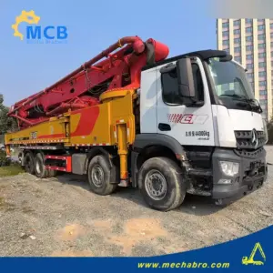 No. 241203P629, 2021 Sany 62m Concrete Pump Truck