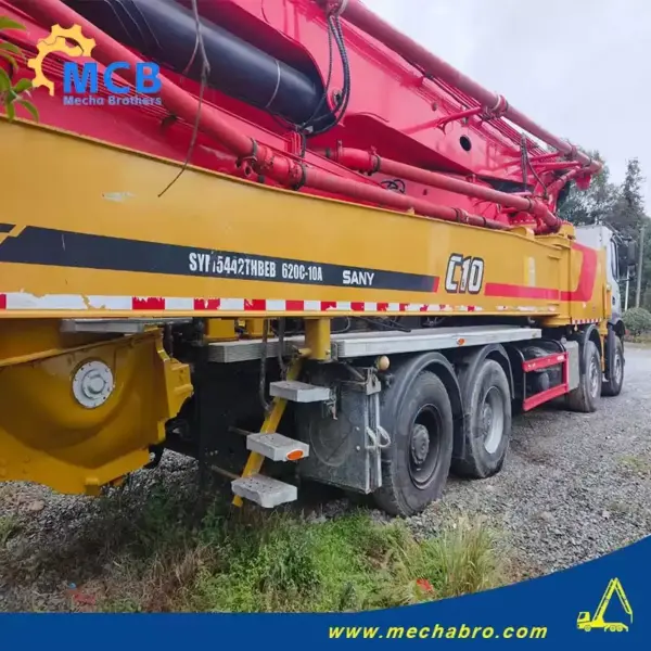 No. 241203P629, 2021 Sany 62m Concrete Pump Truck