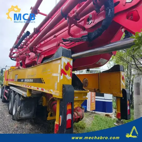 No. 241203P629, 2021 Sany 62m Concrete Pump Truck