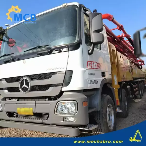 1734663565571549.jpg.webp No. 241217P633, 2017 Sany 72m Concrete Pump Truck