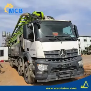 No. 241220P638, 2022 Zoomlion 62m Concrete Pump Truck