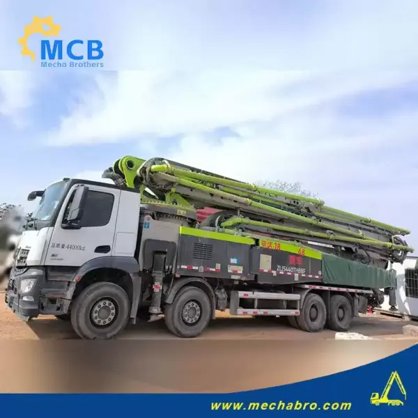 No. 241220P638, 2022 Zoomlion 62m Concrete Pump Truck