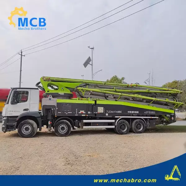 No. 241226P642, 2020 Zoomlion 63m Concrete Pump Truck