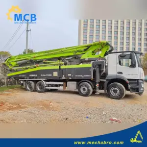 No. 241226P642, 2020 Zoomlion 63m Concrete Pump Truck