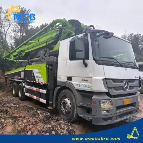 1735291842234522.jpg.webp No. 241227P643, 2018 Zoomlion 49m Concrete Pump Truck