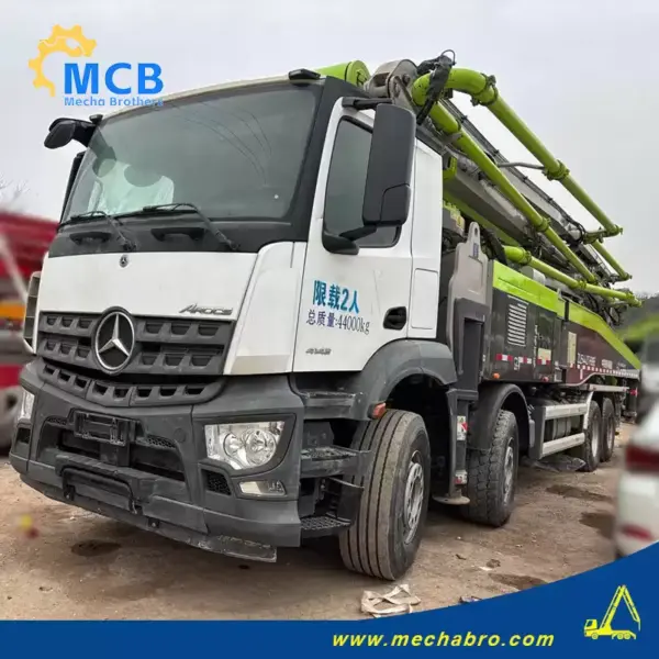 No. 241230P645, 2021 Zoomlion 56m Concrete Pump Truck