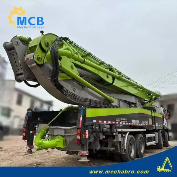 No. 241230P645, 2021 Zoomlion 56m Concrete Pump Truck