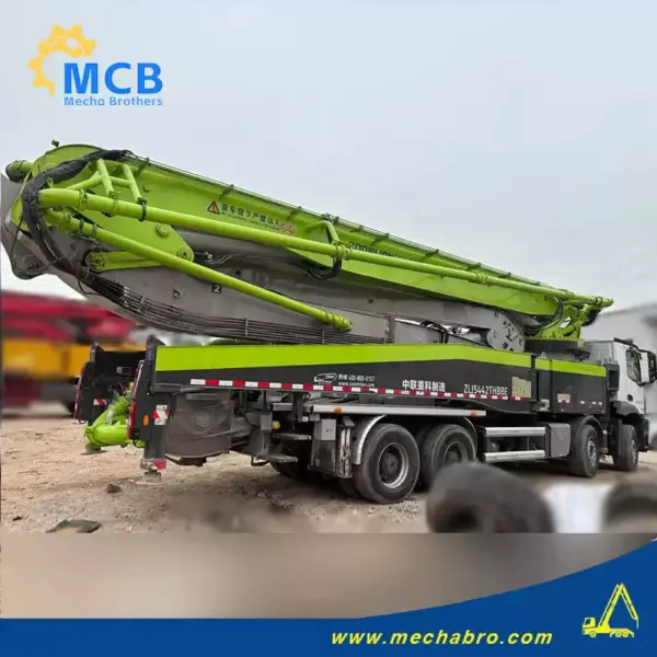 No. 241230P645, 2021 Zoomlion 56m Concrete Pump Truck