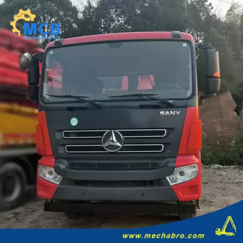No. 250103P647, 2022 Sany 31m Concrete Pump Truck