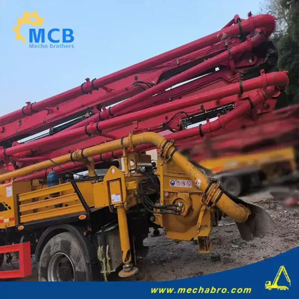 No. 250103P647, 2022 Sany 31m Concrete Pump Truck