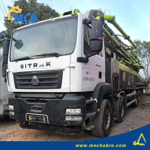 No. 250107P648, 2020 Zoomlion 59m Concrete Pump Truck