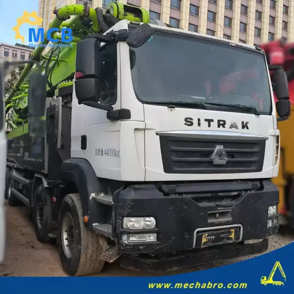 No. 250107P648, 2020 Zoomlion 59m Concrete Pump Truck