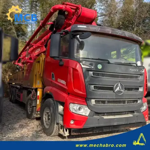 No. 250107P651, 2023 Sany 62m Concrete Pump Truck