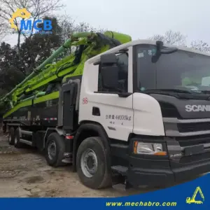 No. 250108P653, 2020 Zoomlion 63m Concrete Pump Truck