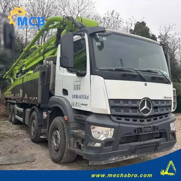 No. 250108P654, 2020 Zoomlion 63m Concrete Pump Truck