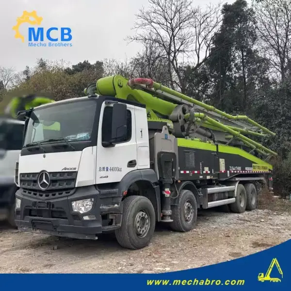 No. 250108P654, 2020 Zoomlion 63m Concrete Pump Truck