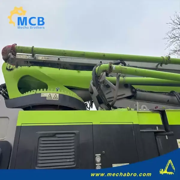 No. 250108P654, 2020 Zoomlion 63m Concrete Pump Truck