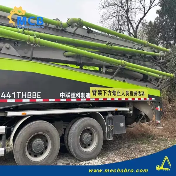No. 250108P654, 2020 Zoomlion 63m Concrete Pump Truck