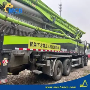 No. 250108P654, 2020 Zoomlion 63m Concrete Pump Truck