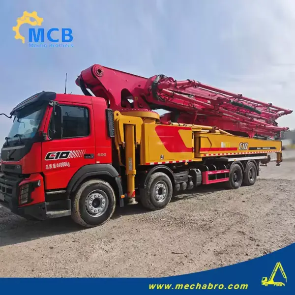 No. 250121P662, 2021 Sany 62m Concrete Pump Truck