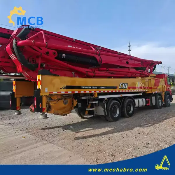 No. 250121P662, 2021 Sany 62m Concrete Pump Truck