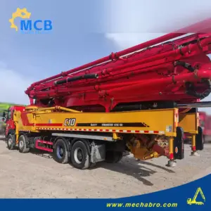 No. 250121P662, 2021 Sany 62m Concrete Pump Truck