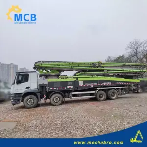 No. 250212P664, 2021 Zoomlion 59m Concrete Pump Truck