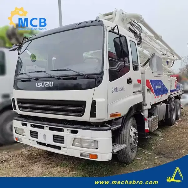 1739516486392149.jpg.webp No. 250213P666, 2010 Zoomlion 37m concrete pump truck