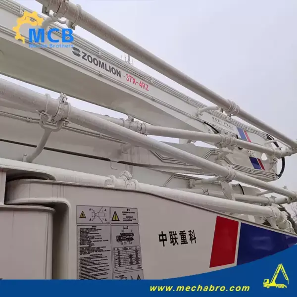 1739516488137094.jpg.webp No. 250213P666, 2010 Zoomlion 37m concrete pump truck