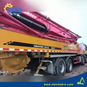 No. 250220P671, 2020 Sany 62m Concrete Pump Truck