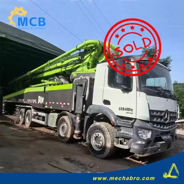 No. 240524P488, 2020 SY 62m concrete pump truck
