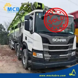 No. 250121P659, 2020 Zoomlion 67m Concrete Pump Truck
